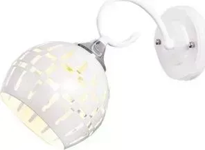 Бра Imex MD.3601-1-W WH+CH 1*60Вт E27