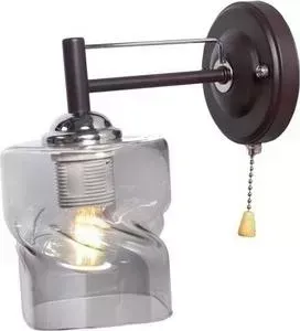 Бра Imex MD.4237-1-W BR+CH 1*60Вт E27