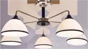 Люстра Imex потолочная MD.0853-5-S AB 5*60Вт E27