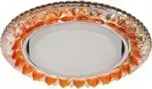 Светильник Imex IL.0028.1670 GX53+ 4W 4000K, встраиваемый ПОЛИКРИСТАЛЛ CH/CLEAR+GD