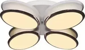 Потолочная светодиодная люстра Ambrella light FG2024 WH 96W+40W D760