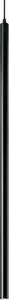 Подвесной светодиодный светильник Ideal Lux Ultrathin SP1 Big Round Nero