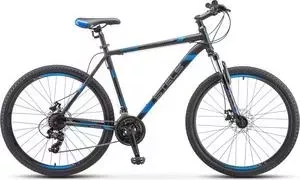 Велосипед STELS Navigator 700 MD 27.5 F010 (2020) 21 серебристый/синий - MD " 21" Серебристый/синий