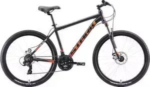 Велосипед STARK 20 Indy 26.2 D чёрный/оранжевый/белый 16"