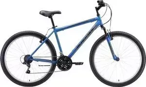 Велосипед BLACK ONE Onix 26 голубой/серый/чёрный 20"