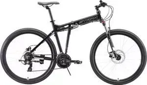Велосипед STARK 20 Cobra 27.2 HD чёрный/белый 20" HD (2020)