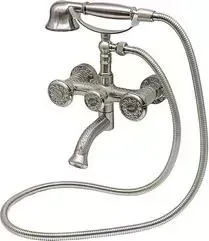 Смеситель для душа Milacio Almeria серебро, с душем (MC.301.SL)