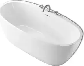 Акриловая ванна BELBANGO 170x80 слив-перелив хром (BB404-1700-800)