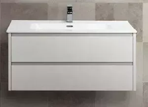 Тумба под раковину BELBANGO Kraft 100, Pietra Bianca (KRAFT-1000-2C-SO-PB)
