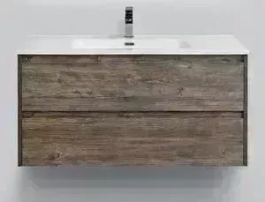 Тумба с раковиной BELBANGO с Kraft 100, Pino Pasadena (KRAFT-1000-2C-SO-PP, BB1000ETL)