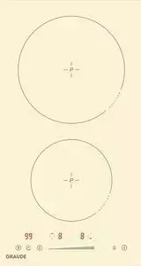 Панель варочная индукционная GRAUDE IK 30.1 C