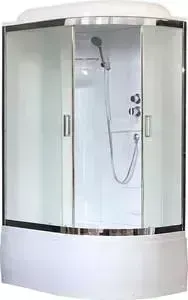 Душевая кабина Royal Bath BK 120x80x217 рифленое, левая (RB8120BK1-M-CH-L)