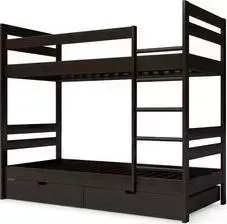 Детская двухъярусная кровать Miella Happiness 80x195 венге