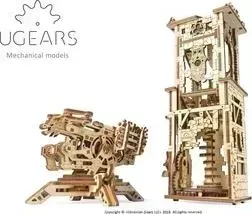 Конструктор Ugears деревянный Башня-аркбаллиста (70048)