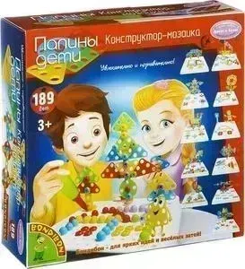 Конструктор BONDIBON -мозаика 189 деталей (ВВ2093 )
