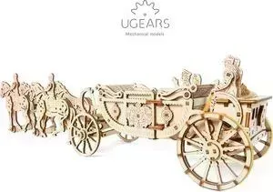 Конструктор Ugears Королевская карета (лимитированная коллекция)