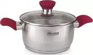 Кастрюля с крышкой RONDELL с 5.1 л Provoke (RDS-988)