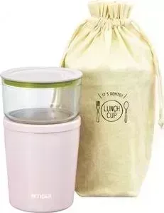 Термос Tiger для еды с контейнерами LCC-A030 Pink