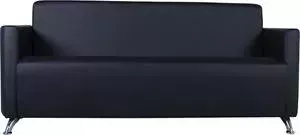 Диван Euroforma Сити ИК P2 euroline, 9100 черный трехместный