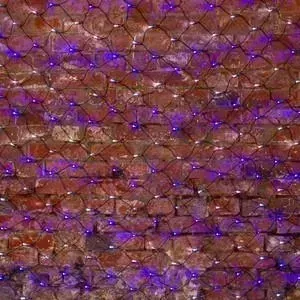 Гирлянда Neon-Night "Сеть" 2х1,5м, черный ПВХ, 288 Белые/Синие
