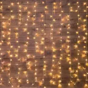 Гирлянда Neon-Night "Светодиодный Дождь" 2*3 м, свечение с динамикой, прозрачный провод, 230 В, диоды Теплый Белый