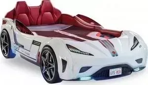 Кровать Cilek -машина GTS белая