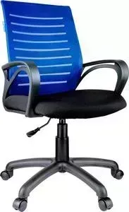 Кресло офисное Helmi HL-M16 Vivid ткань S черная/ ткань TW синяя