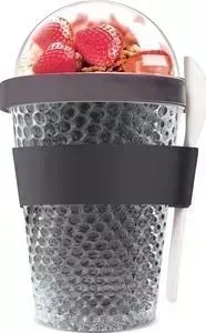 Контейнер Asobu 0,38 л серый Chill yo 2 go (CY2GO smoke)
