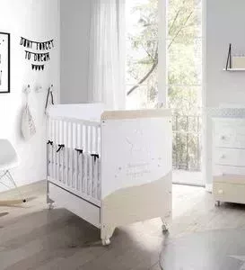 Кроватка детская Micuna Cosmic 120*60 white/nordic