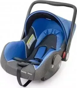Автокресло Teddy Bear HB 801 гр. 0- (0-13кг) BLUE - BLACK DOT