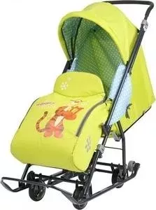 Санки НИКА коляски Disney Baby 1 (C Тигром лимонный)