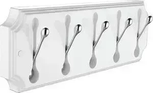 Крючок Elghansa Hermitage белый/хром (HRM-690-White/Chrome)