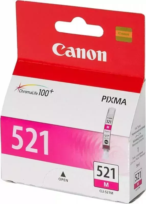 Картридж  CANON  CLI-521 M (Пурпурный)
