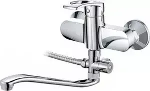 Смеситель для ванны Raiber Draygott с душем хром (R9602)
