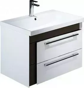 Тумба под раковину IDDIS Color Plus 60 белый/венге (COL60W0i95)