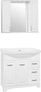 Мебель для ванной Style line Олеандр-2 90 белая