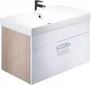 Мебель для ванной IDDIS Mirro 80 белый/дерево