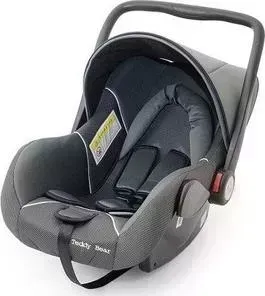 Автокресло Teddy Bear HB 801 гр 0- (0-13кг) GREY - BLACK DOT