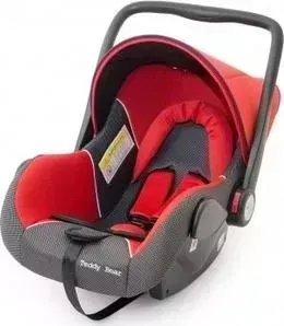 Автокресло Teddy Bear HB 801 гр 0- (0-13кг) RED - BLACK DOT