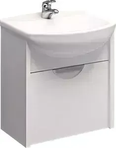 Тумба с раковиной CERSANIT с Basic 50 белая (N-SZ-BAS-CE50, S-UM-CE50/1-w)