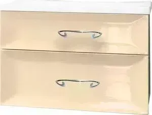Тумба с раковиной 1Marka с Marka One Delice 75П ваниль (4604613332662)