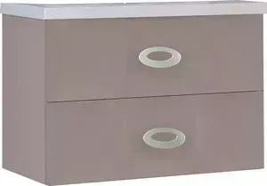 Тумба с раковиной 1Marka с Marka One Bonne 75 капучино (4604613326081)