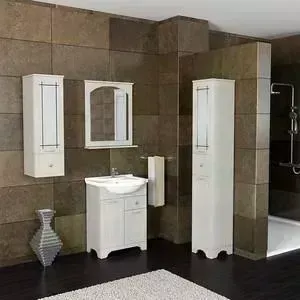 Мебель для ванной Dreja Antia 65 2 дверки, 1 ящик, капучино