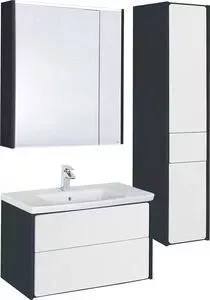 Мебель для ванной ROCA Ronda 70 антрацит/белый глянец