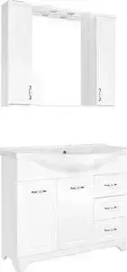 Мебель для ванной Style line Олеандр-2 100 белая