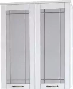 Шкаф Dreja Antia 60 2 дверки со стеклом, белый (99.0441)