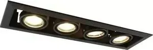 Встраиваемый светильник ARTELAMP A5941PL-4BK