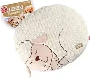 Лежанка GiGwi Snoozy Friendz WarmComfort овечка для кошек и собак 55x40x6,4см (75114)