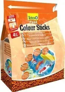 Корм Tetra Pond Colour Sticks Complete Food for All Pond Fish палочки усиление окраски для прудовых рыб 4л