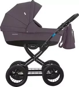 Коляска 2 в 1 Aroteam 2 в 1 COCOLINE 18 PRIMA 04 (фиолетовая кожа)